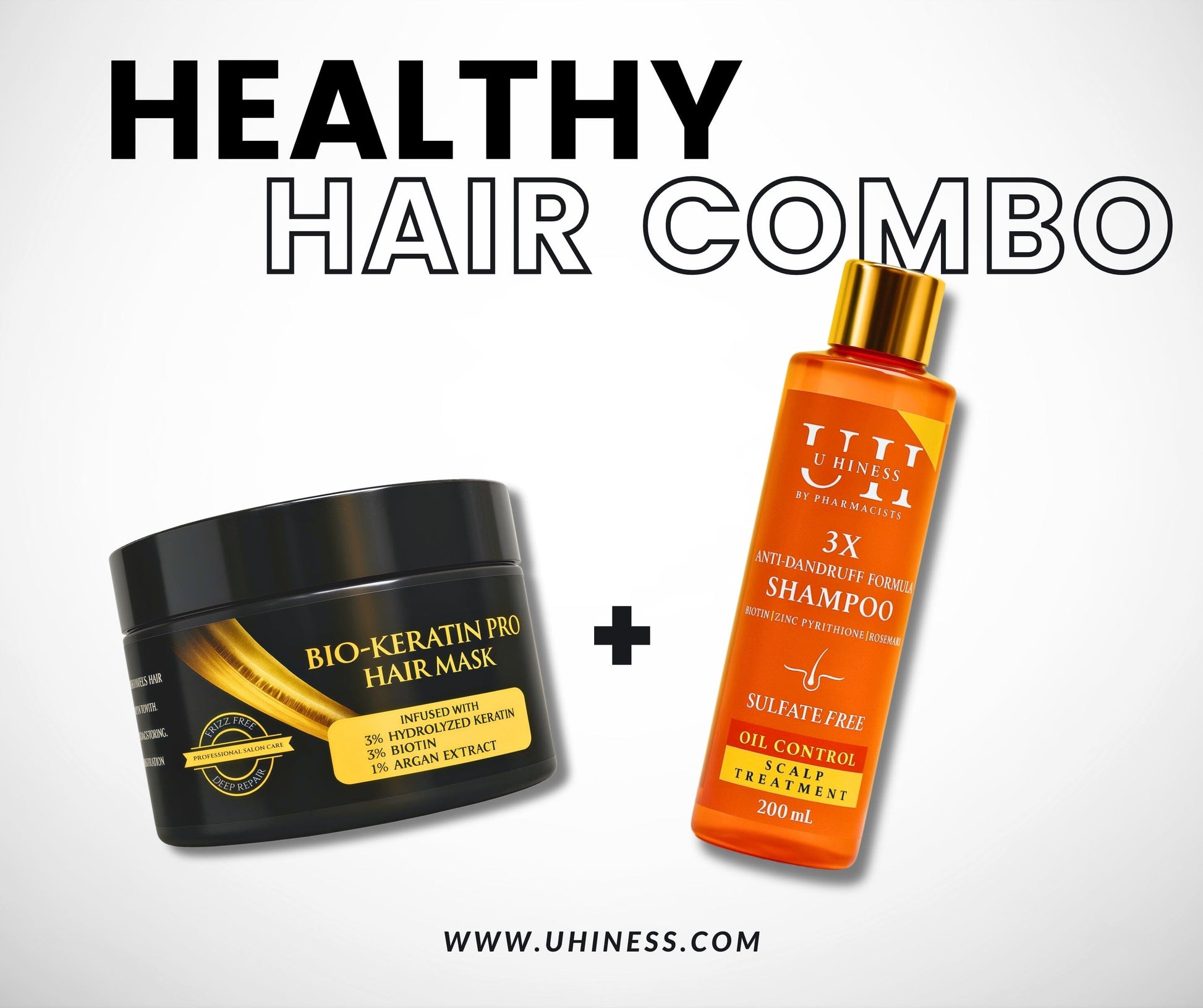 HEALTHY HAIR COMBO U HINESS