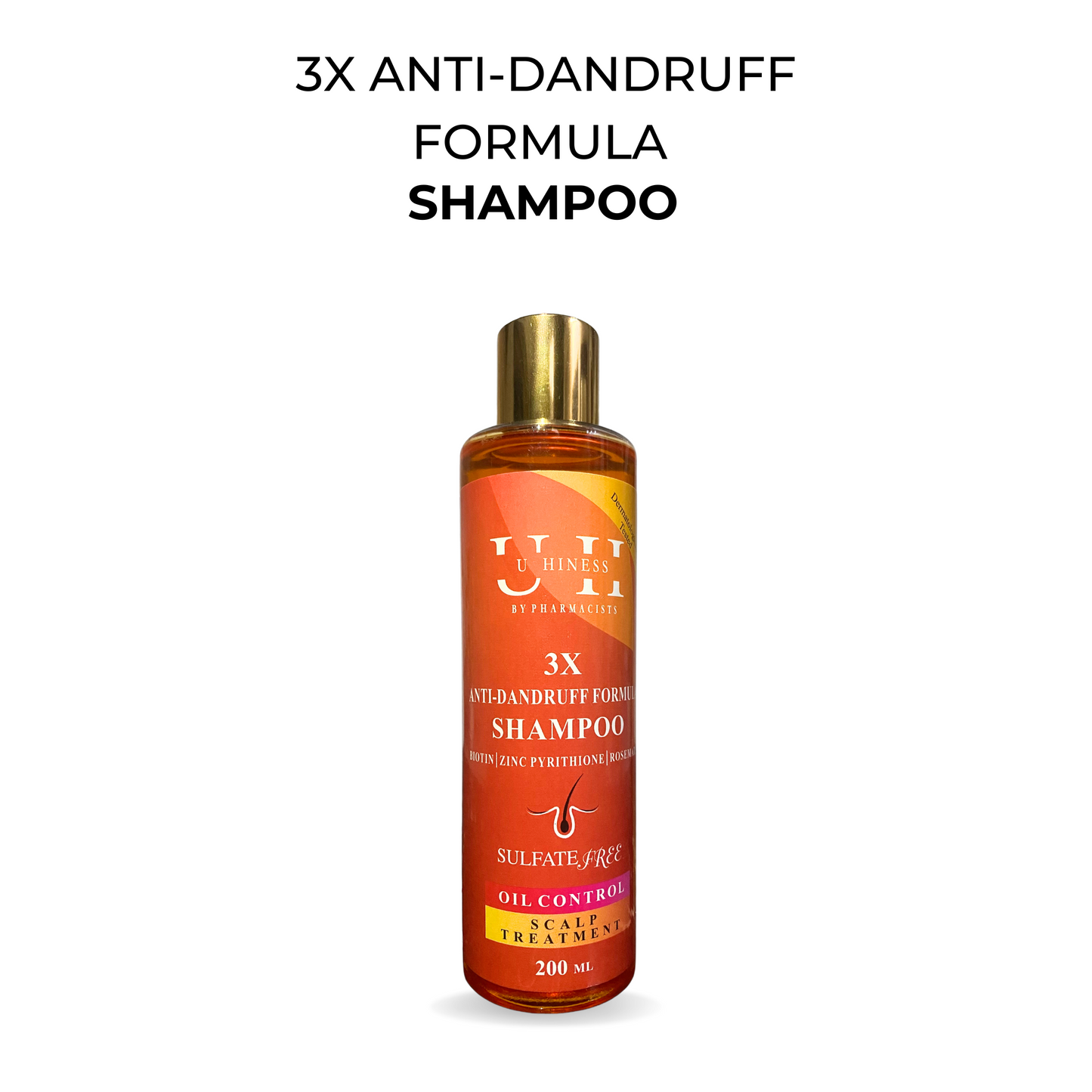 3X ANTI-DANDRUFF FORMULA SHAMPOO