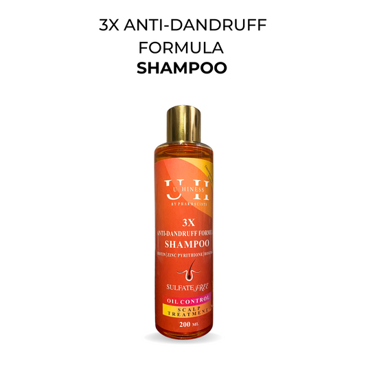 3X ANTI-DANDRUFF FORMULA SHAMPOO