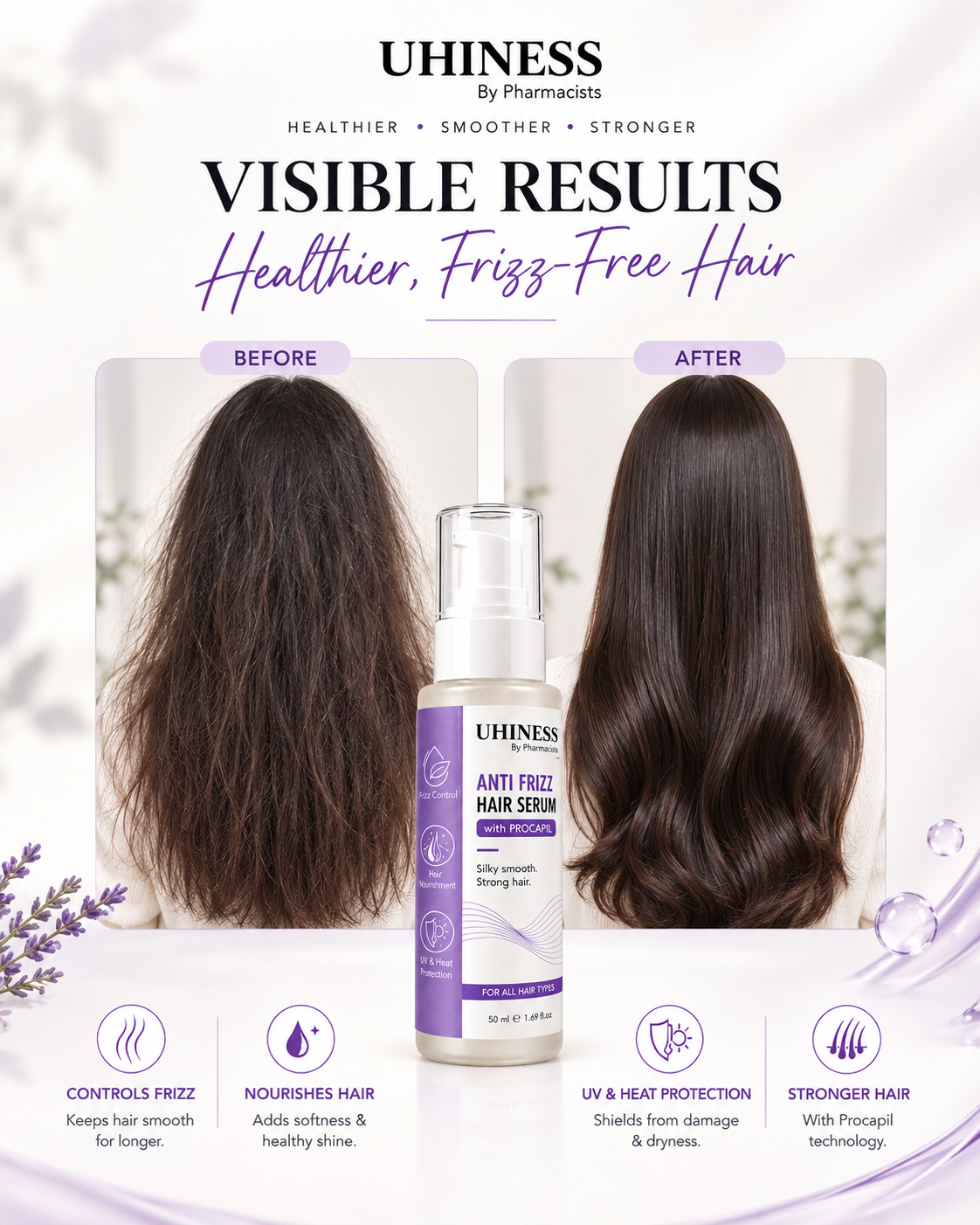 ANTI FRIZZ HAIR SERUM