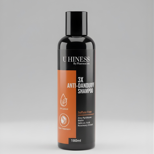 3X ANTI-DANDRUFF FORMULA SHAMPOO